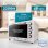 Grunkel HR-48SILVERRUSTI Horno Eléctrico Multifunción De Sobremesa De 48L 2200W Gris