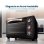 Grunkel HR-38NRM Horno Eléctrico Multifunción De Sobremesa De 38L 2000W Negro