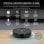 Grunkel I-dancerturbobrush Robot Aspirador 2 Em 1 Com Navegação Laser e Controlo Wi-fi Preto