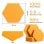 Yoevu Pack 12 Paneles Acústicos Hexagonales Autoadhesivos De Insonorización 30x26x1cm Amarillo