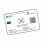 Servivant Tarjeta PVC EASA Personalizable Impresión 1 Cara Número Operador + Certificado Dron