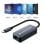 Conceptronic ABBY12GC Adaptador de Red USB-C a RJ-45 2.5GbE Wake-on-LAN Gris