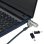 Lucchetto con Chiave per Portatile Conceptronic 1,8 m Nero