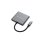 Conceptronic DONN18G HUB 3 En 1 USB-C Para HDMI, USB 3.0, 100W USB PD Gris