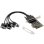 Conceptronic Tarjeta PCIe Serie de 4 Puertos DB9 RS232