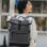 Xiaomi Roll Top Casual Rucksack Roll Top Rucksack Grau