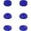 Lenovo Legion Go Joystick-Kappen, Blau