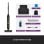 Eureka NEW400 Aspirador Escoba Sin Cables en Seco Húmedo Negro