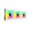 Kit Mars Gaming MF-3DPROKIT, 3 ventilateurs PWM FDB 120 mm Argb Infinity Mirror Hub, blanc