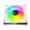 Kit Mars Gaming MF-3DPROKIT, 3 ventilateurs PWM FDB 120 mm Argb Infinity Mirror Hub, blanc