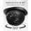 Caméra de sécurité Eufy E340 avec projecteur filaire, panoramique et inclinaison à 360°, enregistrement 24h/24 et 7j/7, double caméra