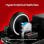 HyperX Pulsefire Saga Pro Ratón Inalámbrico Gaming RGB 12 Botones Negro