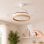 InnovaGoods Woteez Ventilador de Techo con Luz LED y 4 Aspas Retráctiles 72W Blanco