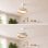InnovaGoods Woteez Ventilador de Techo con Luz LED y 4 Aspas Retráctiles 72W Blanco