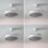 InnovaGoods Woteez Ventilador de Techo con Luz LED y 4 Aspas Retráctiles 72W Blanco