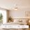 InnovaGoods Woteez Ventilador de Techo con Luz LED y 4 Aspas Retráctiles 72W Blanco