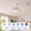 InnovaGoods Woteez Ventilador de Techo con Luz LED y 4 Aspas Retráctiles 72W Blanco