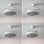 InnovaGoods Keteez Ventilador de Techo con Luz LED y 4 Aspas Retráctiles 72W Blanco