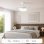 InnovaGoods Keteez Ventilador de Techo con Luz LED y 4 Aspas Retráctiles 72W Blanco