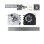 Ventilador para Portátil Lenovo Pro 16 Yoga 16s 12V CPU Alta Cópia