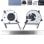 Ventilador para Portátil ASUS X570u X570l X570ud K570 K570u Yx570 X570zd X570d ORG
