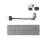 Conector DC Jack Carga Cable Alimentación Dell P106F P106F001 Notebook