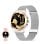 Ksix Smartwatch Lya AMOLED 1.19 2 Metall- und Silikonarmbänder Sport- und Gesundheitsmodus Silber