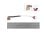 Cabo/Conector de Carga DC para HP Victus 16-d0020ca 16-d0023dx 16-d0028ca Pj1118
