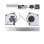 Ventilateur CPU Portatilmovil pour Asus X515KA X515MA X415 V4200J V5200E