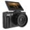 Prixton Xplorer DV900 Digitalkamera mit 3 Zoll drehbarem Bildschirm, UltraHD 4K 64 MP, Schwarz