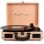 Prixton VC400 Bluetooth-Plattenspieler mit Schallplattenspieler und Konverter, Pfirsich