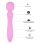 Hugbox Vibrador Wand Y Vibrador Femenino 20 Programas Rosa