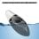 Hugbox Huevo Vibrador Vibrador Femenino con Mando A Distancia 11 Programas Negro