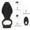 Hugbox Anillo Vibrador Y Masturbador para Hombre 10 Programas Negro