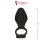Hugbox Anillo Vibrador Y Masturbador para Hombre 10 Programas Negro