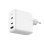 Chargeur rapide Ksix 2xUBS-C + 1xUSB 65w Blanc