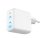 Ksix Carregador de Carga Rápida 2x USB-C + 1x USB-A 65W Branco