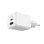 Ladegerät Ksix 30W USB-C USB-A GaN Power Delivery PPS Weiß