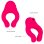Hugbox Succionador De Clítoris Y Anillo Vibrador 14 Programas Y Opción Calefacción Rosa