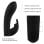 Hugbox Vibrador Bunny e Vibrador Feminino 50 Programas Opção Aquecimento Preto