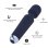 Hugbox Baguette vibrante et vibromasseur féminin 160 programmes Noir