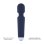 Hugbox Baguette vibrante et vibromasseur féminin 160 programmes Noir