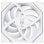 Lian Li 12RTL1W3W système de refroidissement d’ordinateur Boitier PC Ventilateur 12 cm Blanc