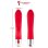 Hugbox Vibrador Bunny e Vibrador Feminino 10 Programas Vermelho