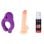 Hugbox Kit De Juguetes Eróticos Pack Solo Succionador De Clítoris/Consolador/Limpiador Sextoys