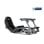 Next Level Racing F-GT Pro Formula and GT Racing Simulator Cockpit Gris Carbono