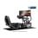 Next Level Racing F-GT Pro Formula and GT Racing Simulator Cockpit Gris Carbono