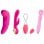 Hugbox Kit De Brinquedos Eróticos Sugador De Clítoris/Vibrador Bunny/Ovo Vibratório/Vibrador Wand
