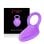 Hugbox Anillo Vibrador Y Estimulador De Clítoris 10 Programas Morado