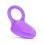Hugbox Anillo Vibrador Y Estimulador De Clítoris 10 Programas Morado
